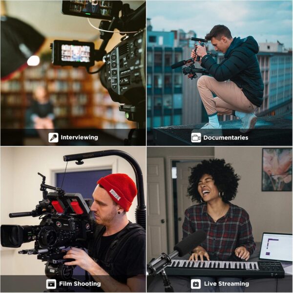 Capture Crystal Clarity: Boya BY-BM6060 Super-Cardioid XLR Microphone for Film, Interviews, and Podcasts - Image 6