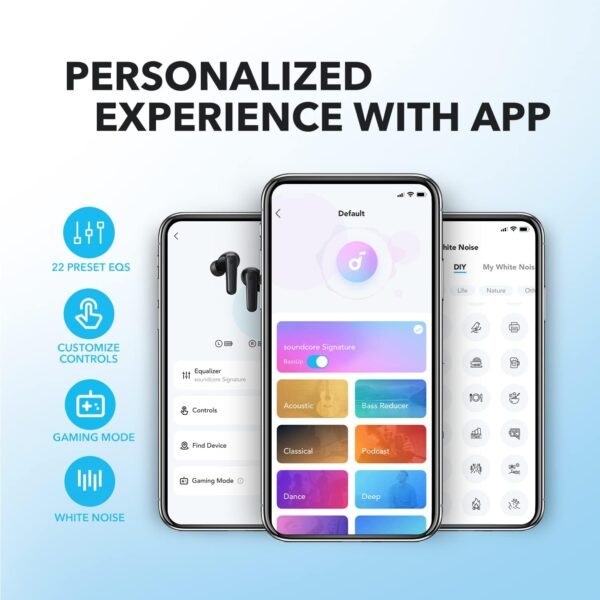 Anker Soundcore P20i: Bass-Boosted Wireless Earbuds with 30-Hour Playtime and AI-Powered Clarity! - Image 3