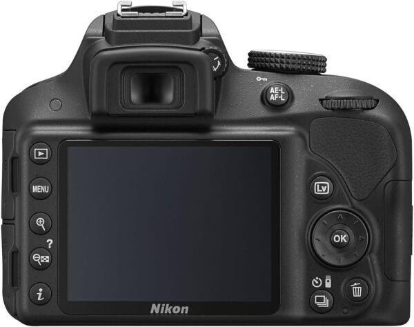 Nikon D3300 DSLR 24.2 MP HD 1080p Camera Body - Black - Image 5