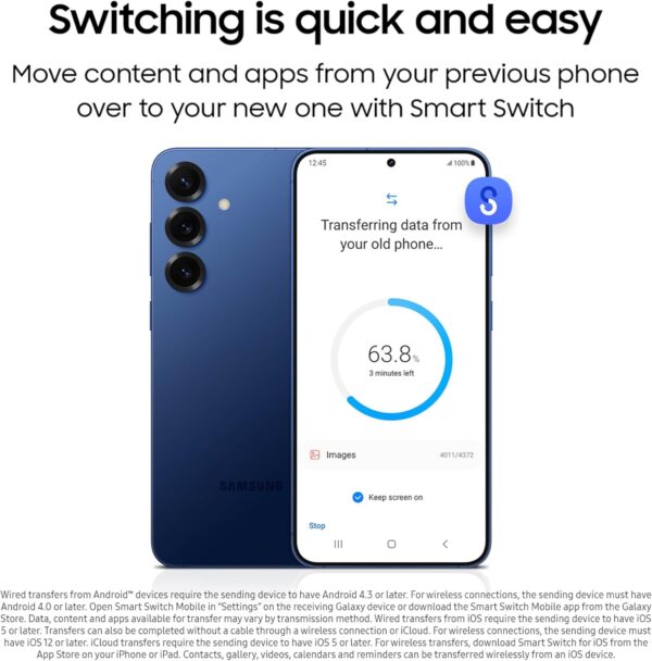 SAMSUNG Galaxy S25+ Cell Phone, 256GB AI Smartphone, Unlocked Android, AI Camera, Fast Processor, ProScaler Display, Long Battery Life, 2025, US 1 Yr Manufacturer Warranty, Silver Shadow - Image 7