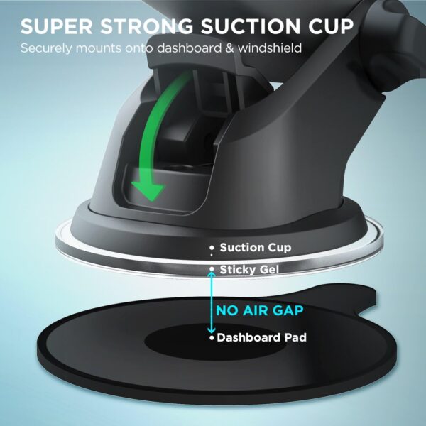 "Universal Phone Holder: iOttie's Easy One Touch 4 - Your Ultimate Car and Desk Companion!" - Image 5