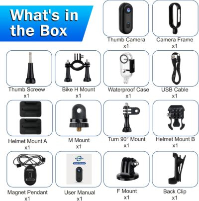 "Ultra-Compact 4K Action Camera: Your Perfect Vlogging Companion for On-the-Go Adventures!" - 이미지 9