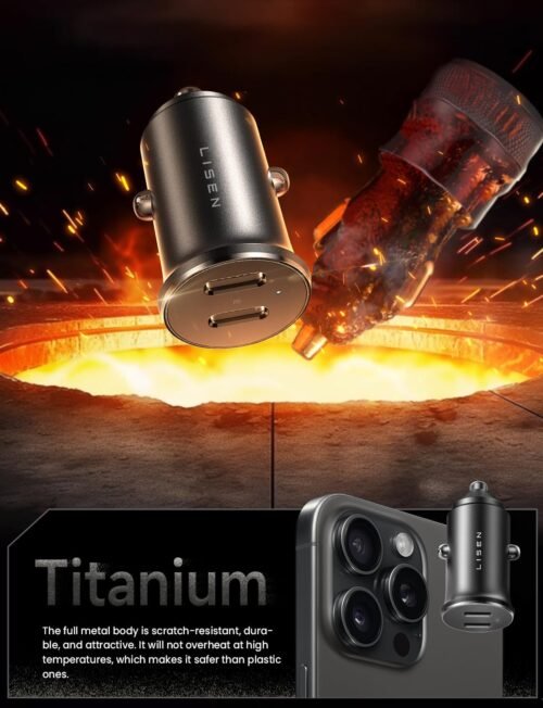 "Rev Up Your Charge: The Ultimate 90W Dual USB-C Car Adapter for Lightning-Fast Power on the Go!" - 이미지 8