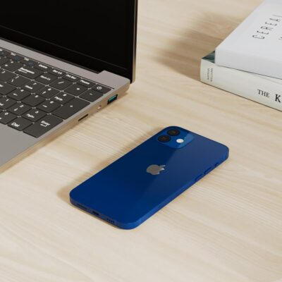 Revamped Blue Apple iPhone 12 - 128GB Unlocked Marvel (Renewed) - 이미지 2