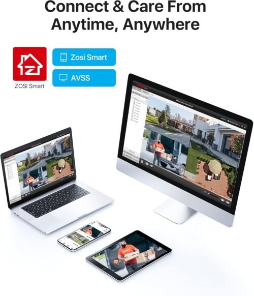 "Revolutionize Your Home Security: ZOSI 5MP 3K Lite 8-Channel Surveillance System with AI Detection & 80ft Night Vision" - 이미지 5