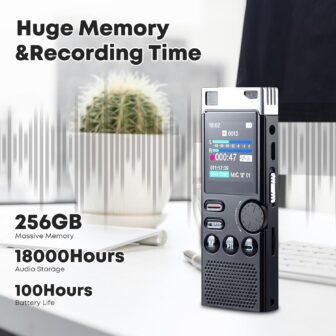 "Unleash the Power of Sound: WUCOTC 264GB Voice Recorder—Your Ultimate Companion for Meetings and Lectures!" - 이미지 2