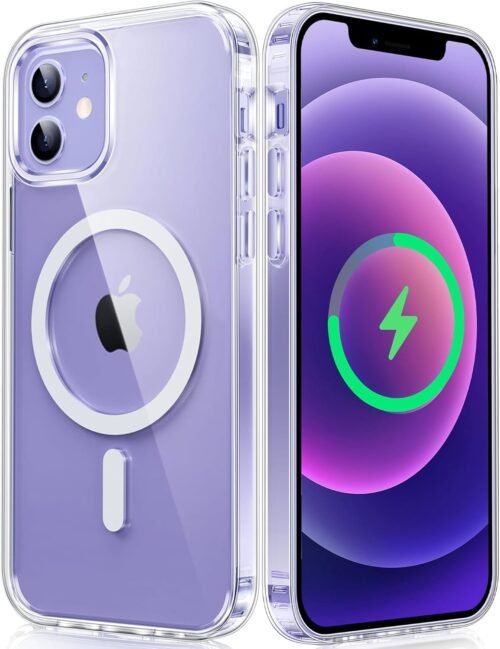 "FNTCASE: The Ultimate Clear Armor for iPhone 12 & 12 Pro – Military-Grade Protection Meets Style!"