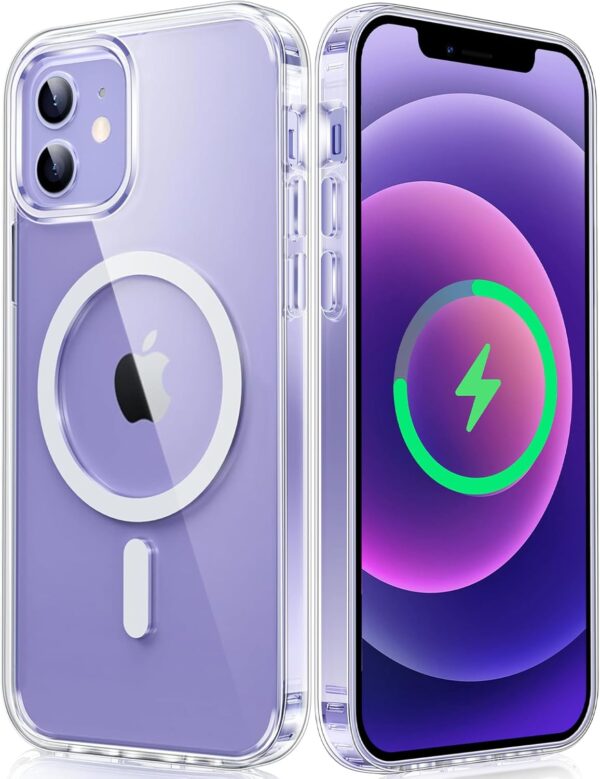 "FNTCASE: The Ultimate Clear Armor for iPhone 12 & 12 Pro – Military-Grade Protection Meets Style!"