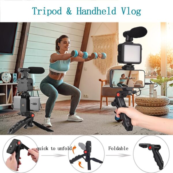 Ultimate Mobile Vlogging Toolkit: Illuminate, Capture, and Create with Ease! - Image 3
