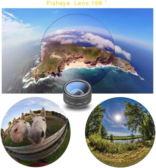 Ultimate 6-in-1 Clip-On Lens Bundle: Elevate Your Smartphone Photography with 18x Zoom and Tripod! - Image 6