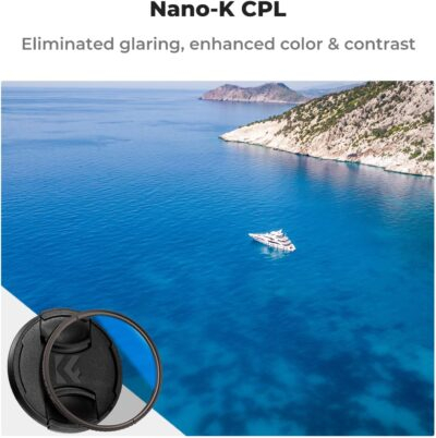 K&F Concept 95mm Ultra Slim Polarizer Filter: Elevate Your Photography with Multi-Layer Optical Glass and Protective Lens Cap! - 이미지 2