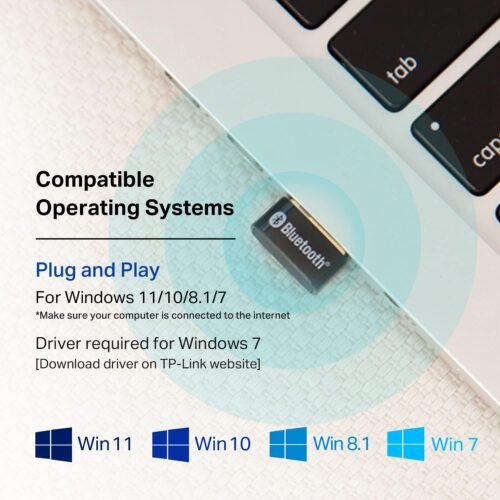 "Upgrade Your Connectivity: TP-Link UB500 Nano Bluetooth 5.0 Adapter for Seamless PC Gaming & Streaming" - 이미지 3