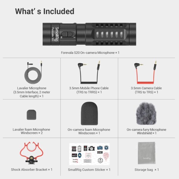 "Elevate Your Sound: The Ultimate SMALLRIG Shotgun Mic for Vloggers and Filmmakers!" - Image 2