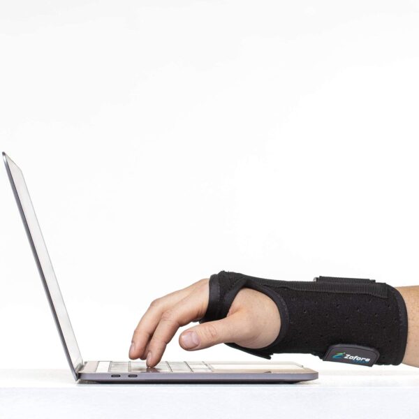 Carpal Tunnel Wrist Brace Support with 2 Straps and Metal Splint Stabilizer - Helps Relieve Tendinitis Arthritis Carpal Tunnel Pain - Reduces Recovery Time for Men Women - Right (L/XL) - Image 8