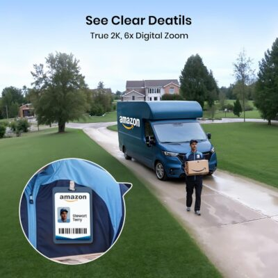 "Elevate Your Home Defense: AOSU's Solar-Powered Wireless Security Camera Kit with 2K Night Vision and 360° Coverage" - 이미지 7