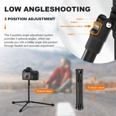 Ultimate Versatility: 6.23ft COMAN Adjustable Light Stand for All Your Photography Needs - 이미지 5