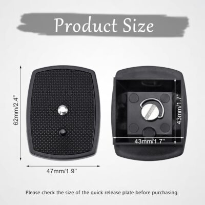 Snap & Go: BlingKingdom's Ultimate QR Plate for Tripods and Cameras - 이미지 3