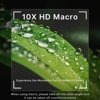 Transform Your Sony ZV1: ULANZI WL-1 18mm Wide Angle & 10X Macro Lens Combo! - 이미지 3
