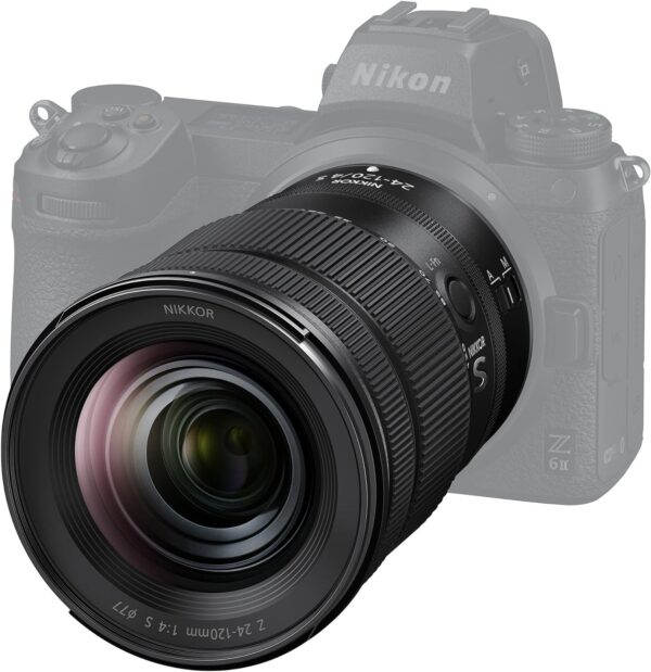 Nikon NIKKOR Z 24-120mm f/4 S | Premium constant aperture all-in-one zoom lens for Z series mirrorless cameras (wide angle to telephoto) | Nikon USA Model - Image 4