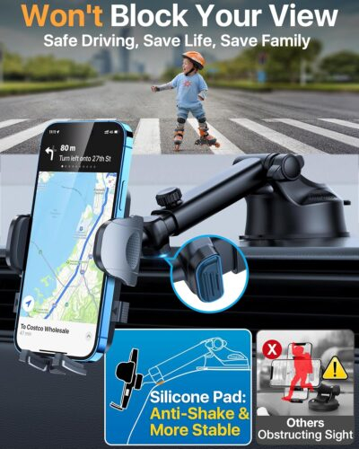 The 2025 PowerGrip Phone Mount: Unmatched Suction & Military Precision for Your Vehicle! - 이미지 5