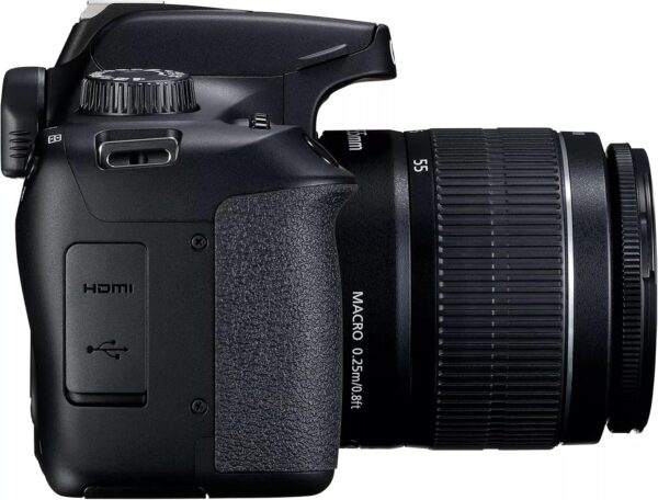 Canon EOS 4000D / Rebel T100 DSLR Camera w/EF-S 18-55mm F/3.5-5.6 Zoom Lens + 64GB Memory, Filters,Case, Tripod, Flash, and More (34pc Bundle) (Renewed) - Image 5