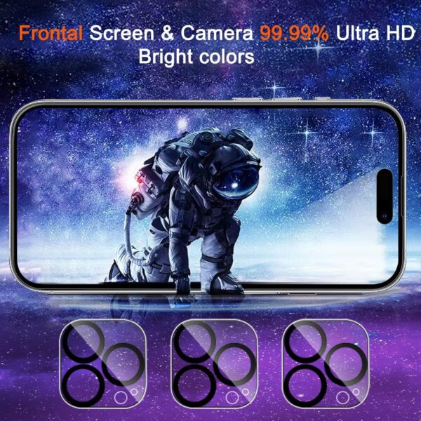 "Ultimate Privacy Shield: Ferilinso 3-Pack Tempered Glass Protectors for iPhone 14 Pro Max" - Image 8