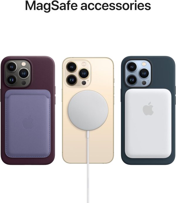 Luxurious Golden Brown MagSafe Leather Case for iPhone 13 Pro Max - Image 4