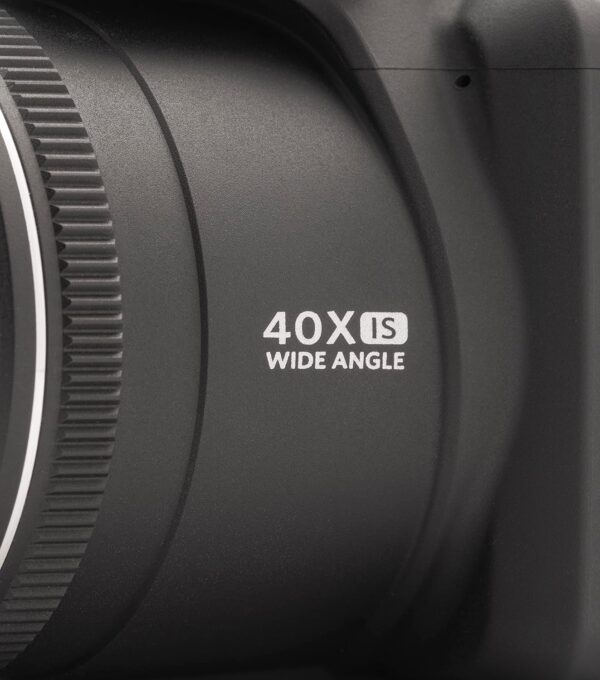 Unleash Your Creativity: The KODAK PIXPRO AZ405-BK 20MP Camera with 40X Zoom and 1080P HD Vlogging Power - Image 8