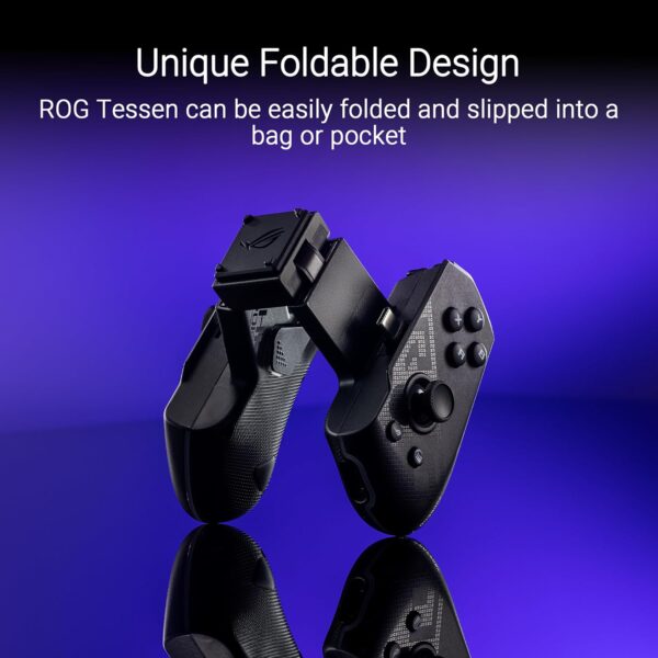 Unleash Your Game: The Versatile ASUS ROG Tessen Mobile Controller with Dynamic RGB and Instant Key Mapping! - Image 2