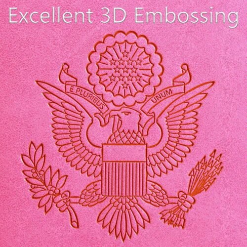 Chic RFID-Blocking Leather Passport Wallet: Stylish Travel Companion for All! (Pink) - 이미지 8