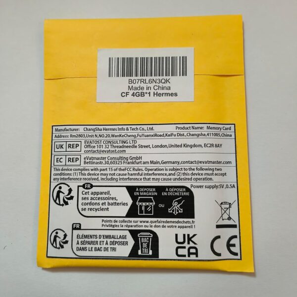 Revive Vintage Tech: Unlocking the Power of the 4GB CompactFlash Card for Classic Cameras and Tools - Image 6