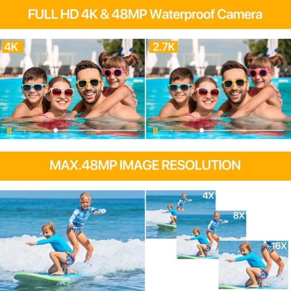 Dive Deep with the Ultimate 4K Underwater Camera Bundle: Capture Every Moment in Style! - Image 6