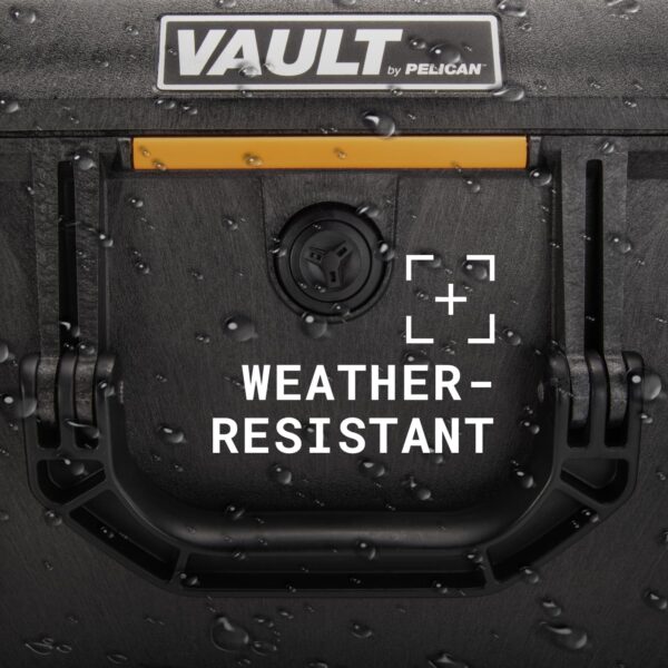 Ultimate Protection: Pelican Vault V100 - Gear Safe Haven for Cameras, Pistols, and More! - Image 3