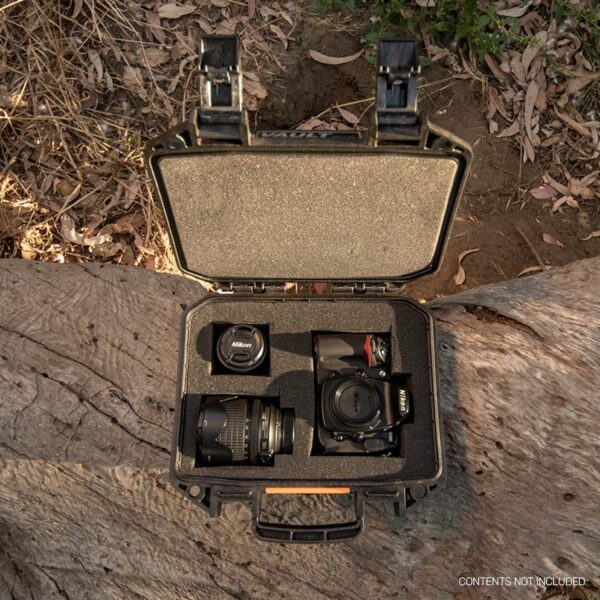 Ultimate Protection: Pelican Vault V100 - Gear Safe Haven for Cameras, Pistols, and More! - Image 8