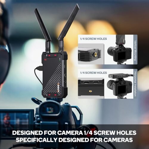 "Seamless Streaming: 1300FT Wireless HDMI Extender Kit with Loop Out for Crystal Clear 1080P Connections!" - 이미지 4