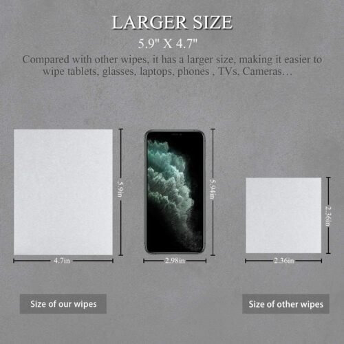 Crystal Clear: Ultimate Pre-Moistened Screen Cleaning Wipes for All Your Devices! - 이미지 4