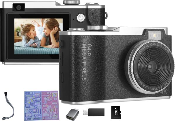 "Magic Moments: Explore the World with Our 2.4-Inch Zoomable Kids Camera – Captures Every Adventure!"