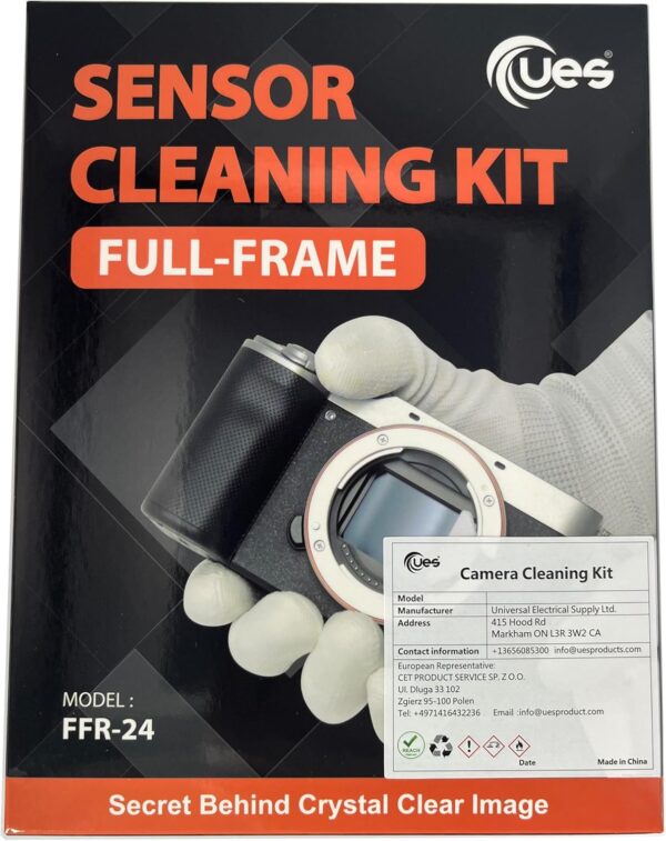 Ultimate 14-Piece Full Frame Camera Care Kit: Precision Sensor Swabs & 15ml Cleaner for Sony, Nikon, and Canon - Image 10