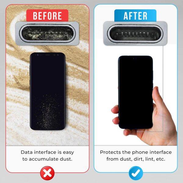 "Ultimate Protection: 10-Pack USB-C Dust Plugs for iPhone, Galaxy, Pixel, and More!" - Image 2