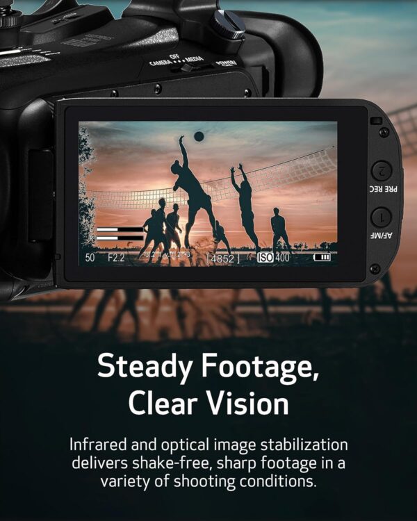 Unleash Your Creativity with the Canon XA60: A 4K UHD Camcorder Featuring an Intuitive Touchscreen and Powerful 20x Zoom! - Image 6