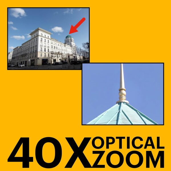 Unleash Your Creativity: The KODAK PIXPRO AZ405-BK 20MP Camera with 40X Zoom and 1080P HD Vlogging Power - Image 3