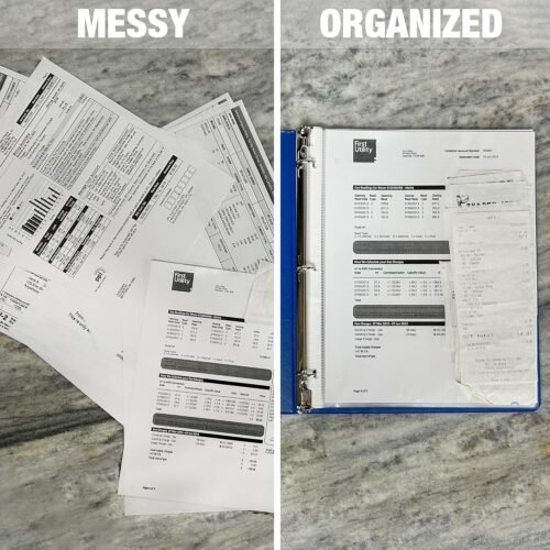 "Durable Defense: 100 Non-Glare Sheet Protectors for Your Essential Pages" - 이미지 4