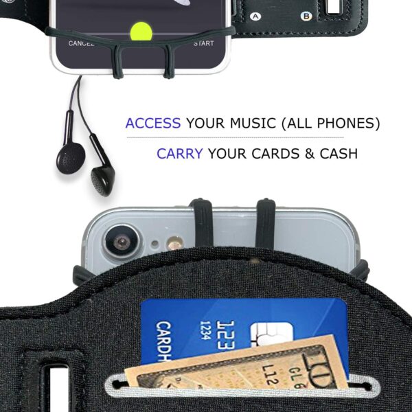 Ultimate iPhone Running Armband: Versatile Phone Holder for Every Model - Image 3