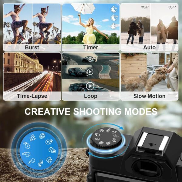 Capture Your Adventures: The Yatao 6K 64MP Camera Revolution for Vloggers and Photographers - Image 4