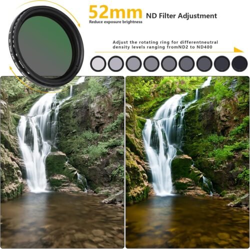 "Transform Your Smartphone Photography: Ultra-Slim 52MM Adjustable ND Filter for Stunning Shots!" - 이미지 4