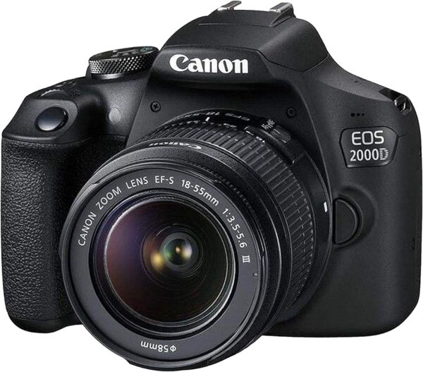 Unleash Your Creativity: Canon EOS 2000D DSLR Starter Kit with Everything You Need for Stunning Shots! - Image 2