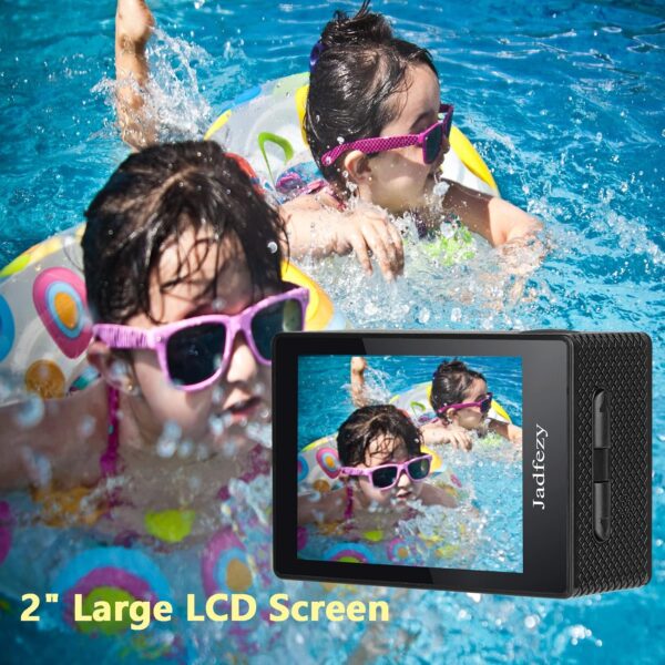 Unleash Adventure: The Ultimate FHD 1080P Waterproof Action Camera Bundle with Dual Batteries & Versatile Accessories! - Image 5