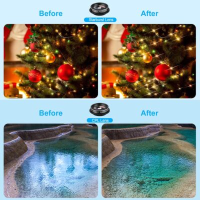 Ultimate 11-in-1 Phone Lens Kit: Unleash Your Photography with Fisheye, Macro, and Wide Angle Attachments for All Smartphones! - 이미지 7