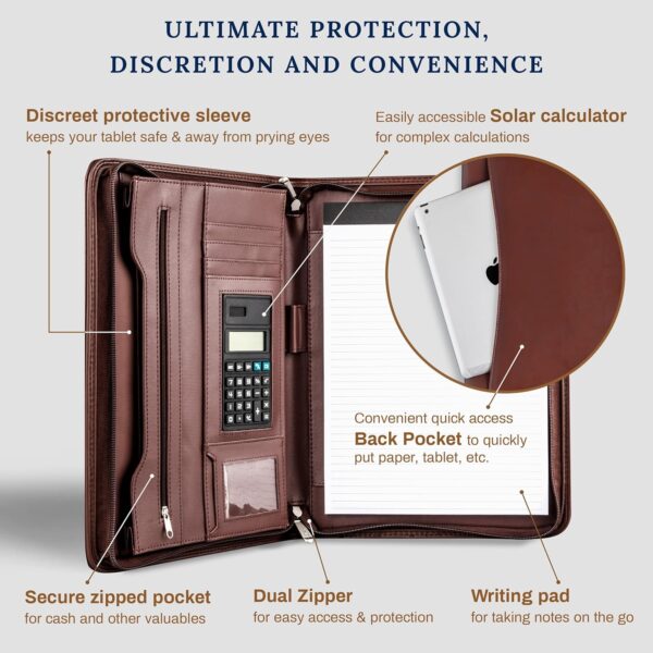 Elevate Your Professional Image: The Cossini Luxe Portfolio with Smart Features and Eco-Friendly Elegance - Image 3