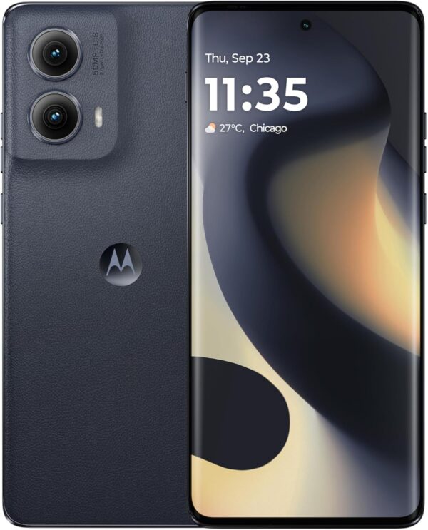 Motorola Edge | 2024 | Unlocked | Made for US 8/256GB | 50MP Camera | Midnight Blue - Image 2
